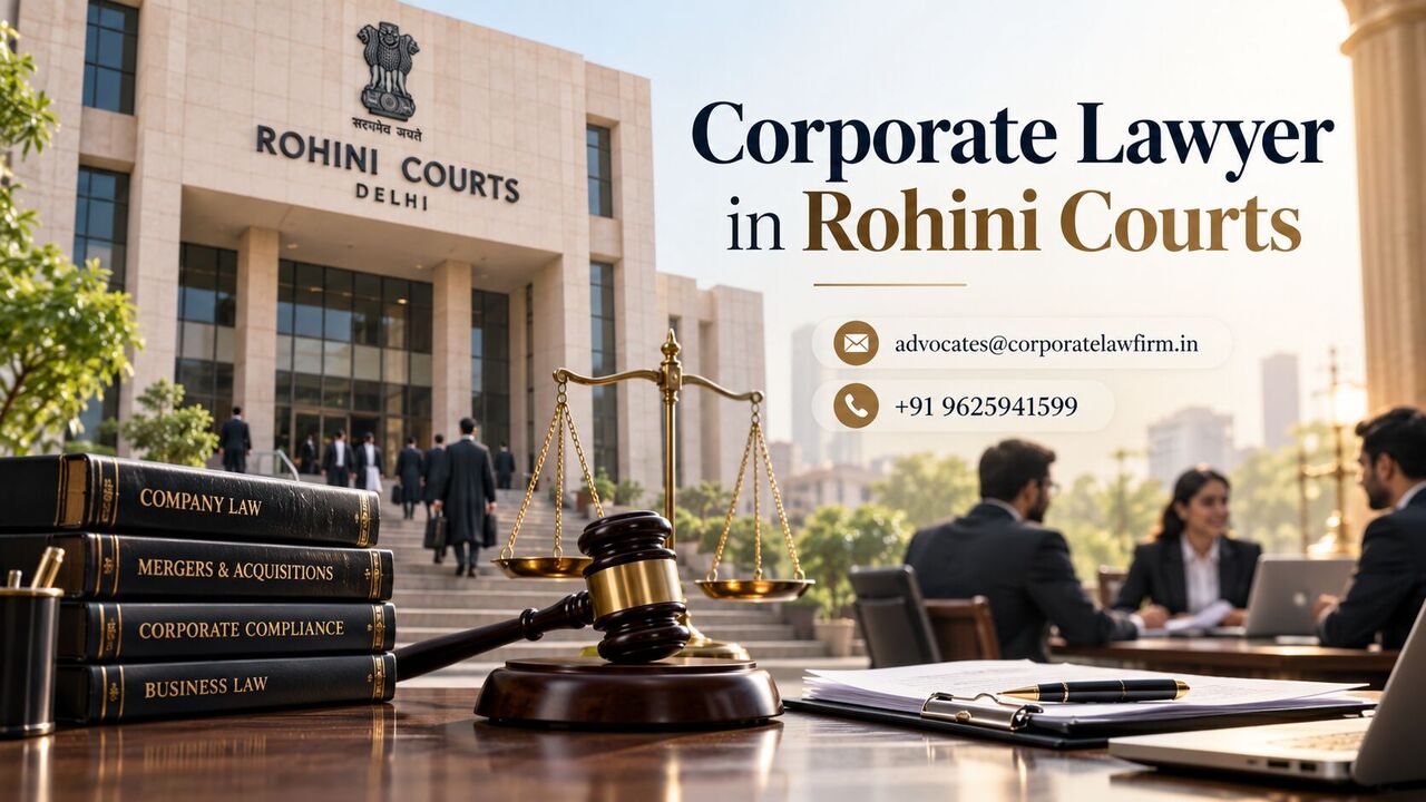 Ghaziabad, Legal, Looking For A Corporate Lawyer In Rohini Courts For Business Legal Support?