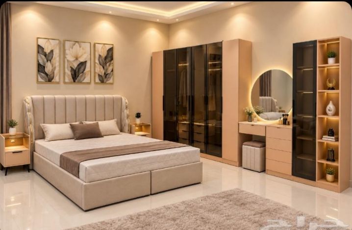 Jeddah, Furniture, SAR 5,  New Bedroom Set Available In Low Price