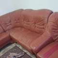 SAR 299,  4 Piece Leather Sofa Set For Sale @ 299/- (Made In USA - Ikea)