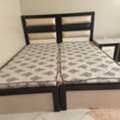 SAR 700,  3 Single Beds With Mattresses And 2 Side Drawers