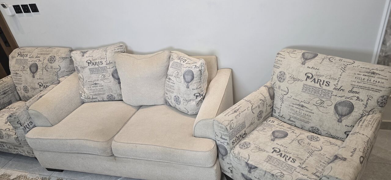 Jeddah, Furniture, SAR 2500,  American 7-Seater Sofa Set 4 Pieces