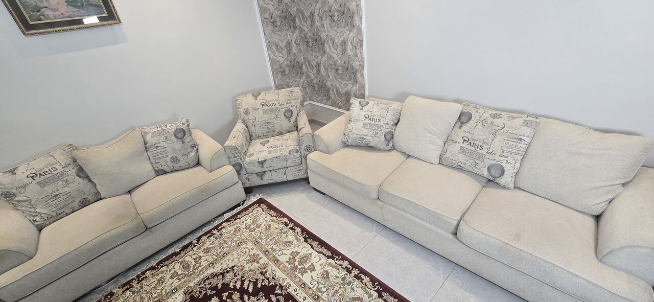 Jeddah, Furniture, SAR 2500,  American 7-Seater Sofa Set 4 Pieces