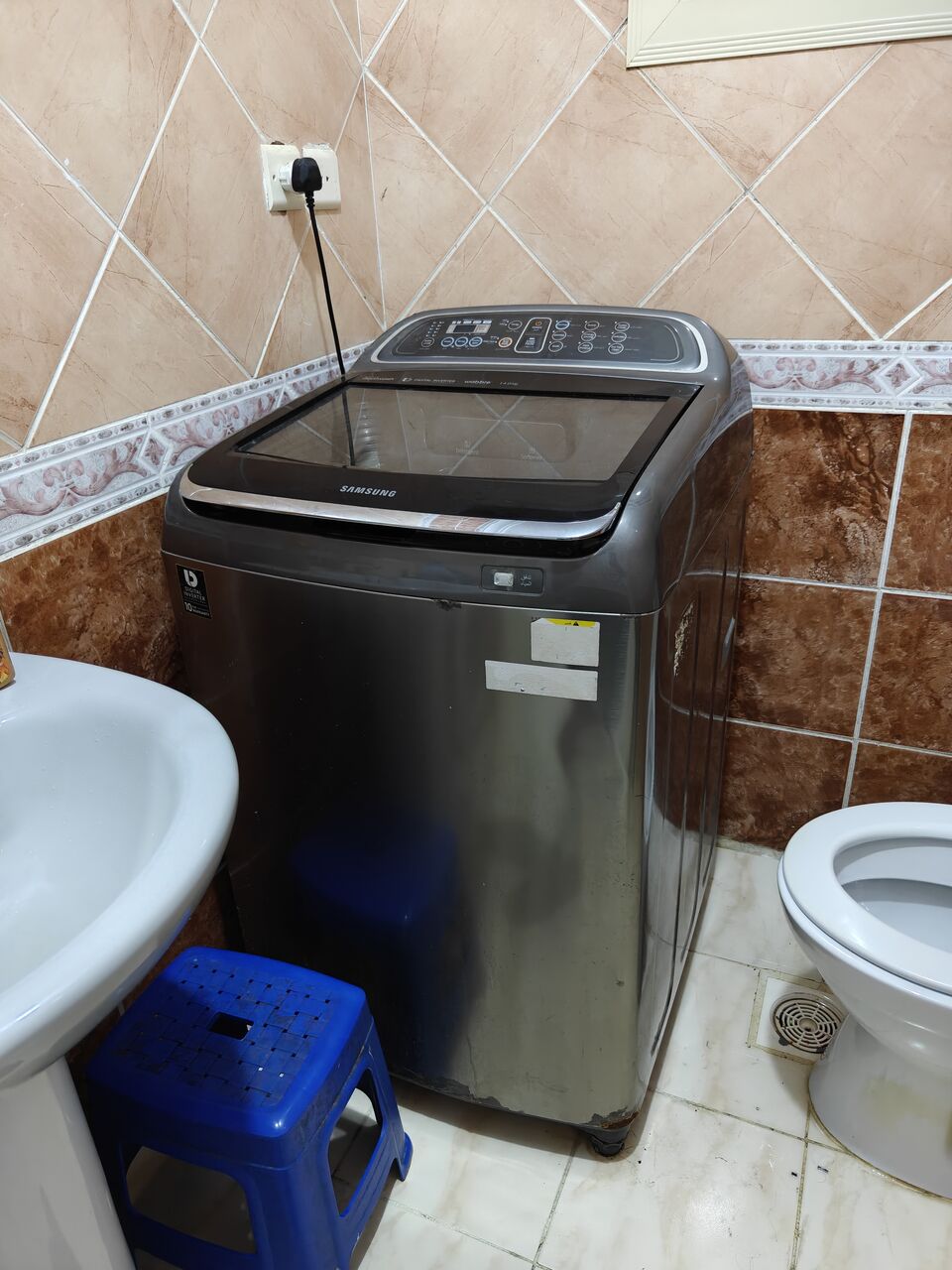 Al Baghdadyiah Al Gharbyia, Electronics, SAR 900,  Lg Washing Machine 14kg Fully Automatic