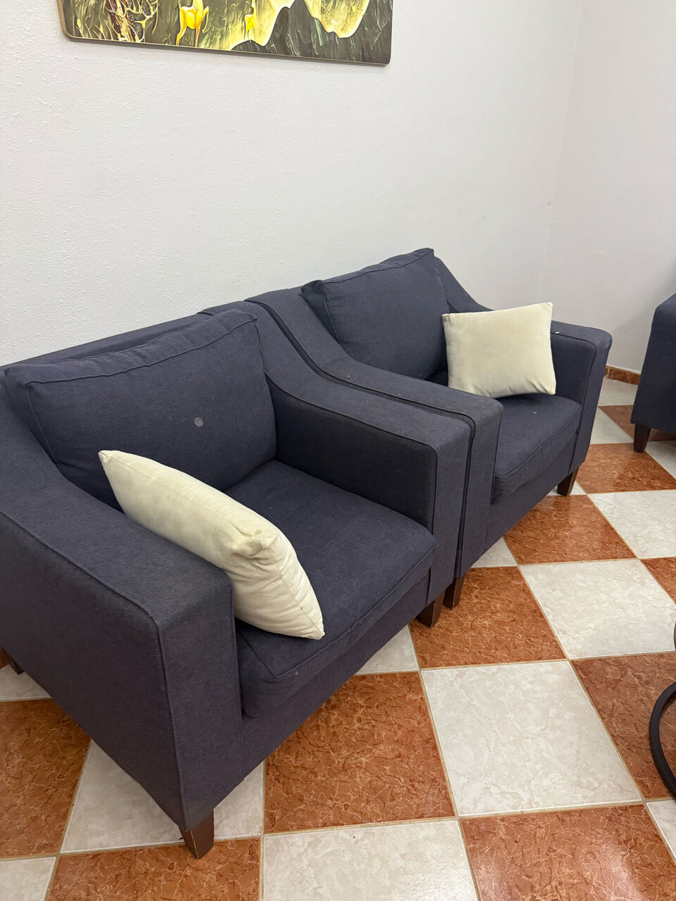 Bani Malik, Furniture, SAR 400,  Sofa Set 7 Seater, 4 Piece Set With Cushions.