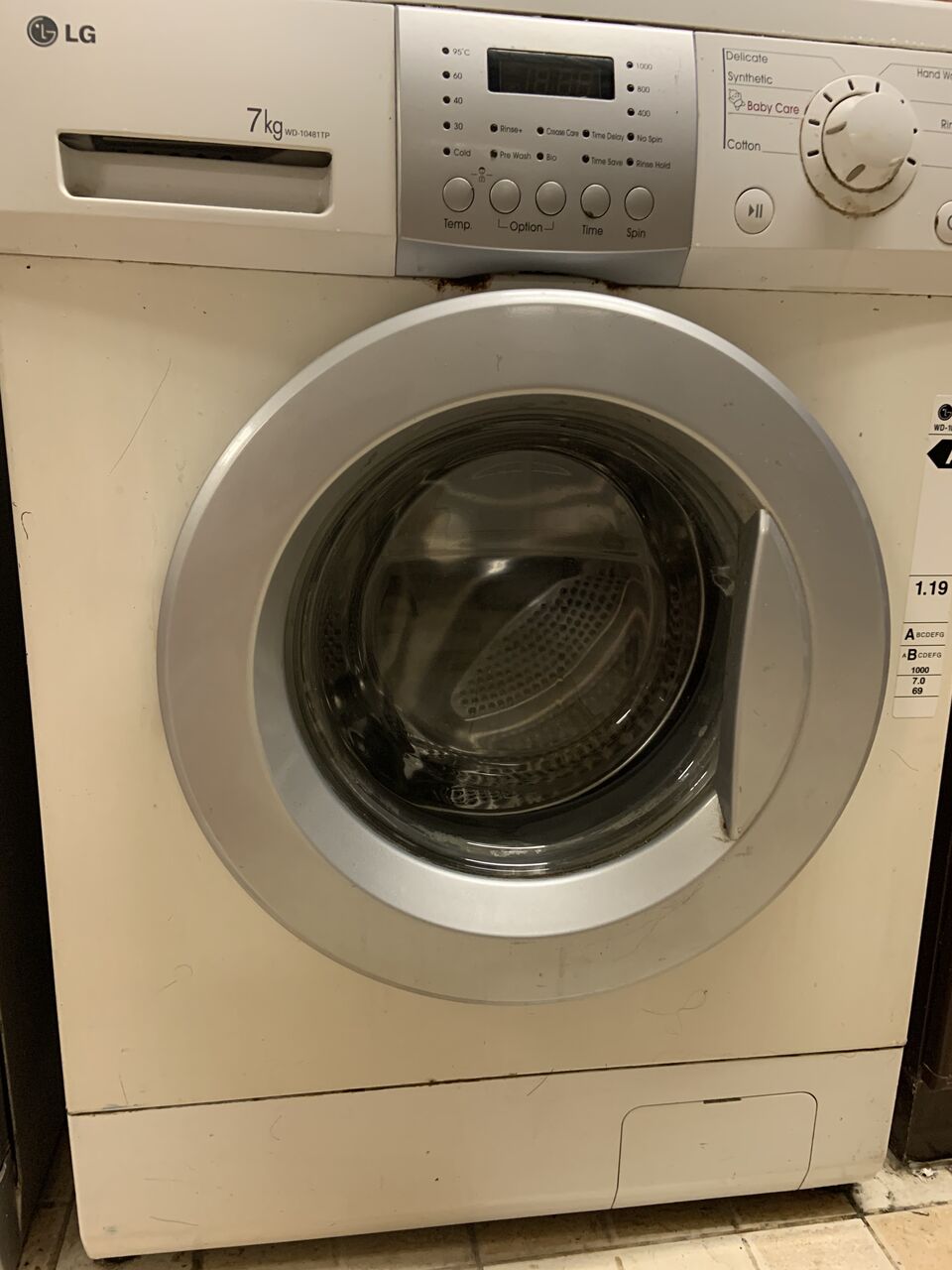 Dammam, Appliances, SAR 100,  Washing Machine Needs Repair