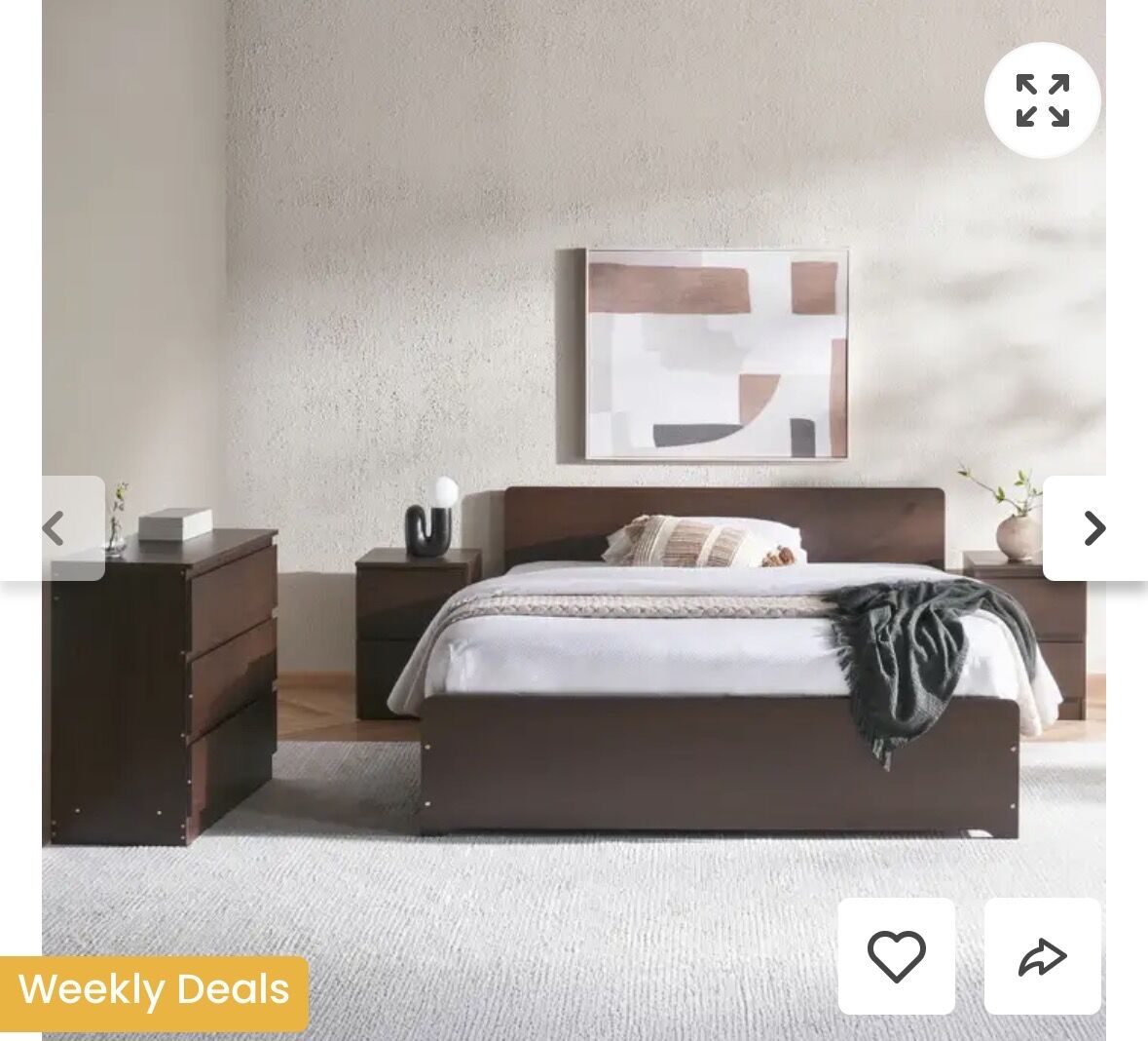 Riyadh, Furniture, SAR 1099,  Bedroom Set