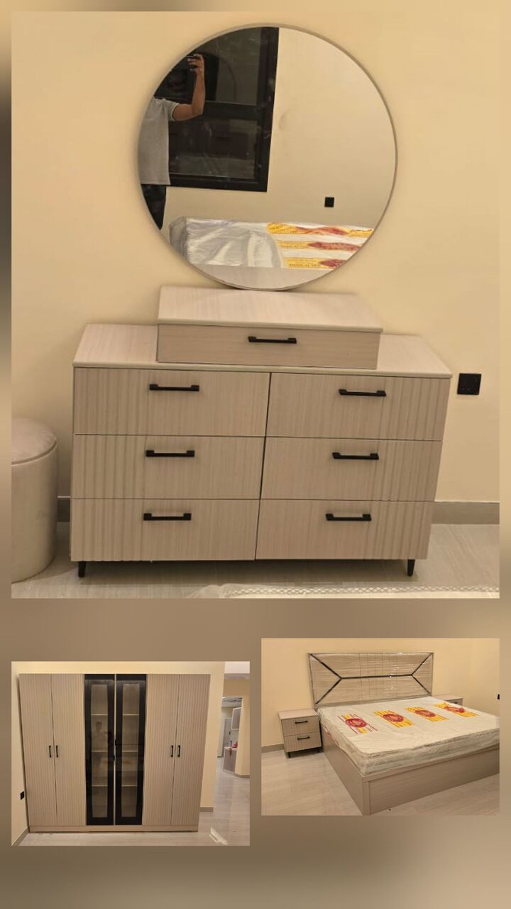 Al Rimal, Furniture, SAR 111,  New Bedroom Set Sale Online Home Devlree Free