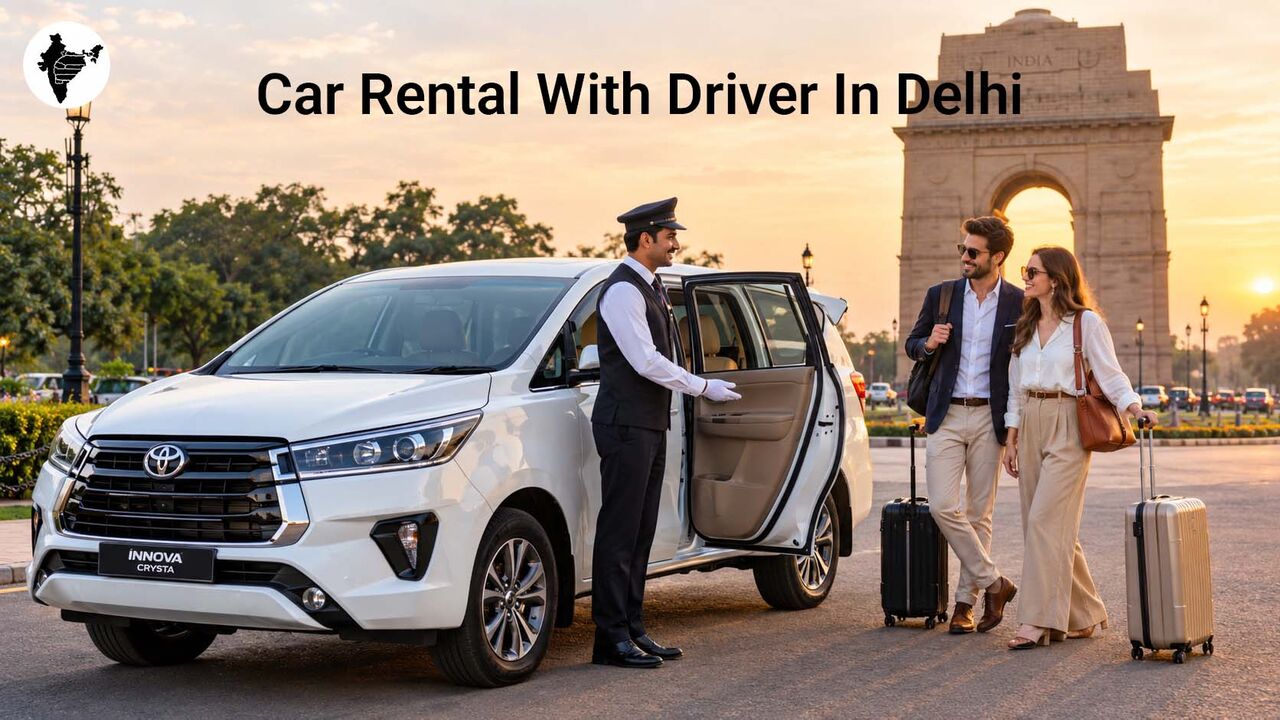 New Delhi, Travel, Car Rental With Driver In Delhi &ndash; Airport Transfers, Sightseeing & Outstation Tours
