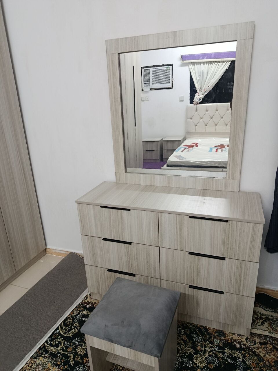 Jeddah, Furniture, SAR 1,  New Brand Double Bad With Mattress For Sale