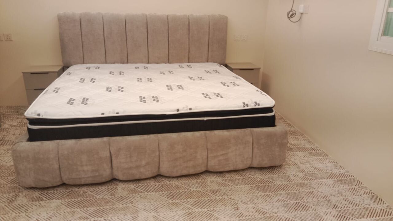 Jeddah, Furniture, SAR 1,  New Brand Double Bad With Mattress For Sale