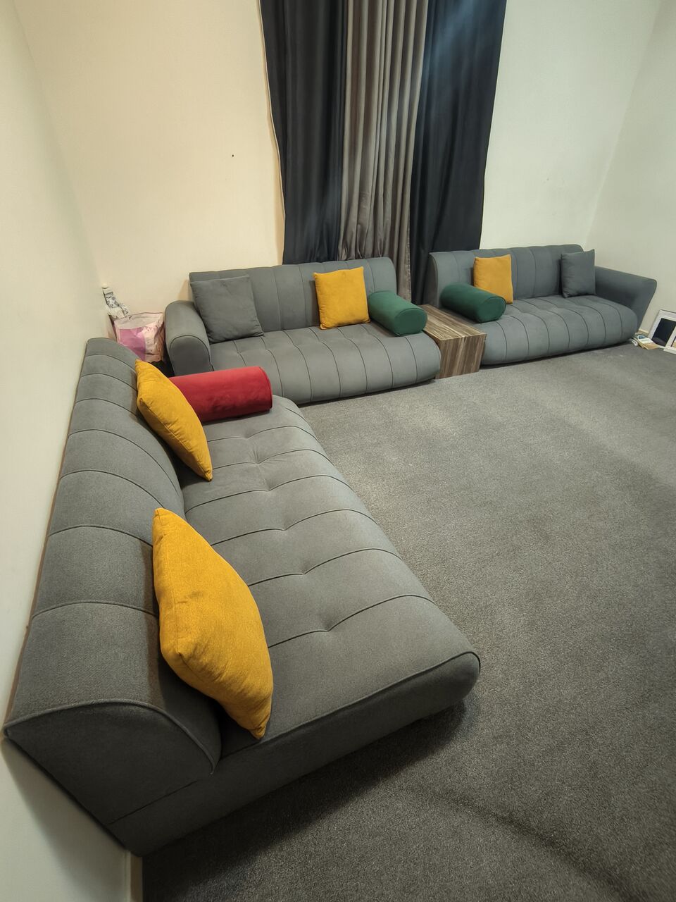 Riyadh, Furniture, SAR 550,  Floor Sofa Set | Low-Profile Sofa Set For Sale