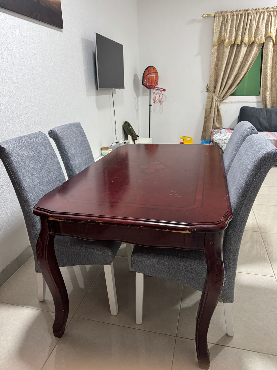 Jubail, Furniture, SAR 350,  Strong Wooden Dining Table With 4 Chair
