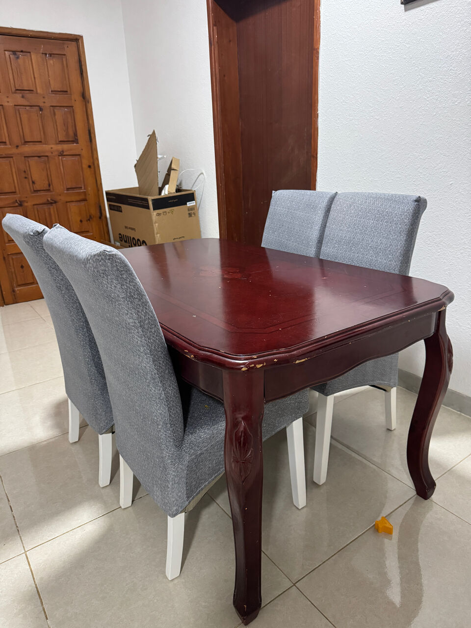 Jubail, Furniture, SAR 350,  Strong Wooden Dining Table With 4 Chair