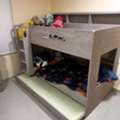 SAR 1500,  Kids Bunk Bed With Trundle (Home Box)