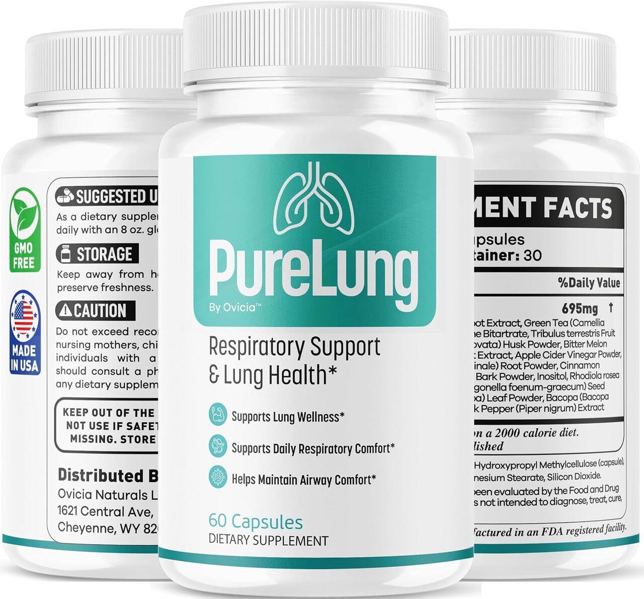 New York, Health & Beauty Items, USD 11,  Pure Lung &ndash; Support Everyday Respiratory Wellness