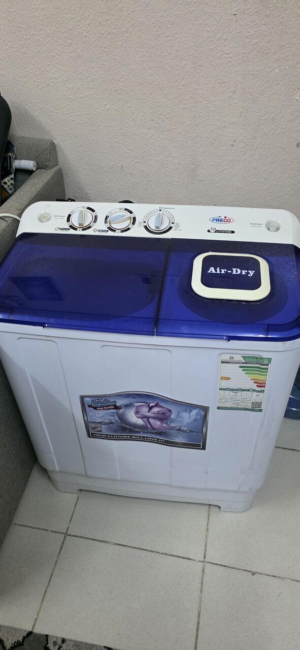 Dammam, Household Items, SAR 300,  Frego Semi Automatic Washing Machine 7 Kgs In Good Condition
