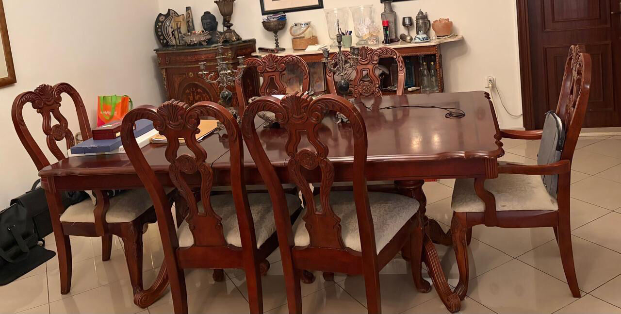 Al Nahda, Furniture, SAR 2500,  HABITAT WOODEN DINING ROOM SET