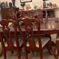 SAR 2500,  HABITAT WOODEN DINING ROOM SET