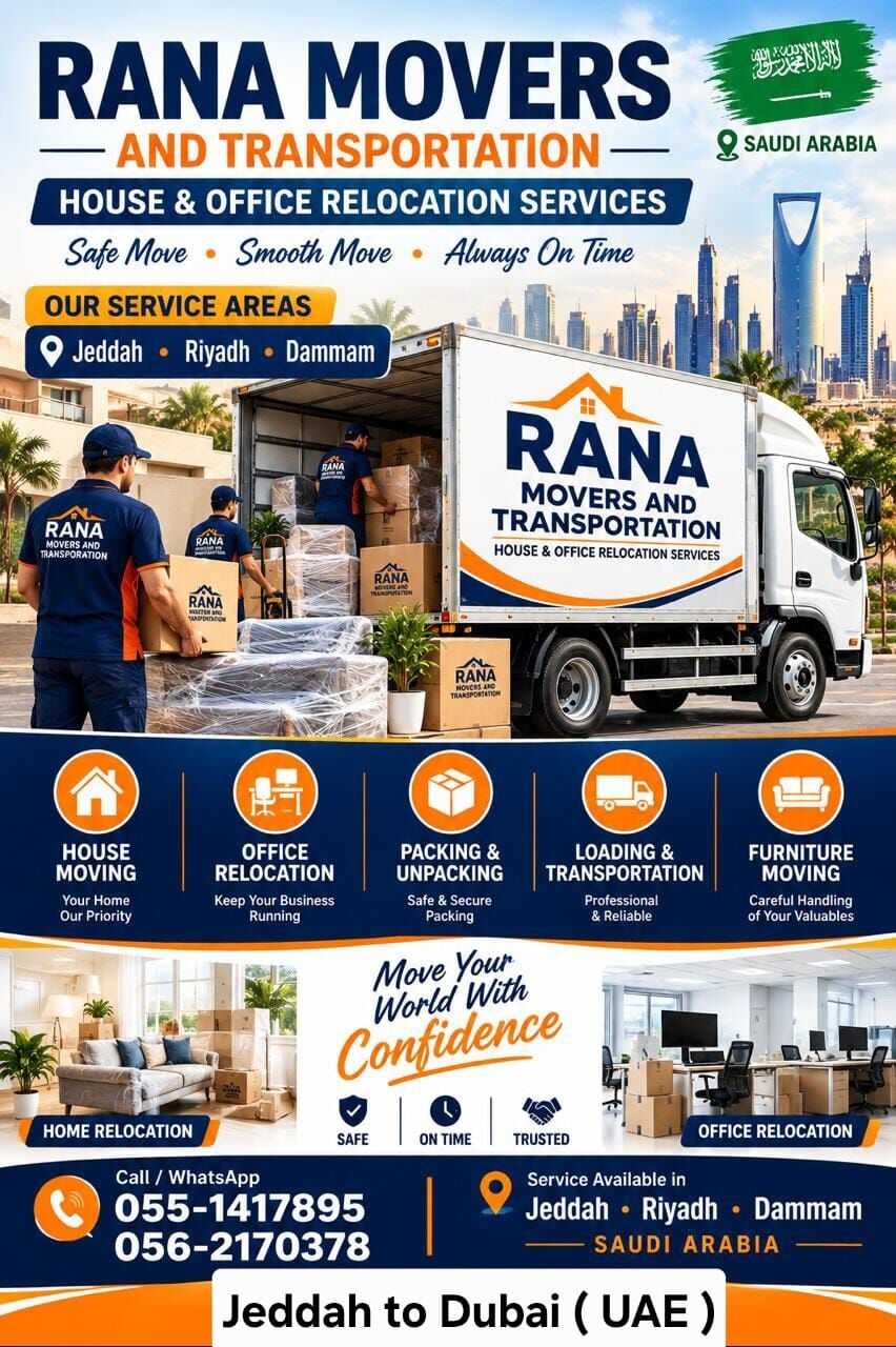 Jeddah, Furniture, SAR 50,  Furniture Shifting-Carpenters-Furniture Repairing-House Moving Services & Transportation.