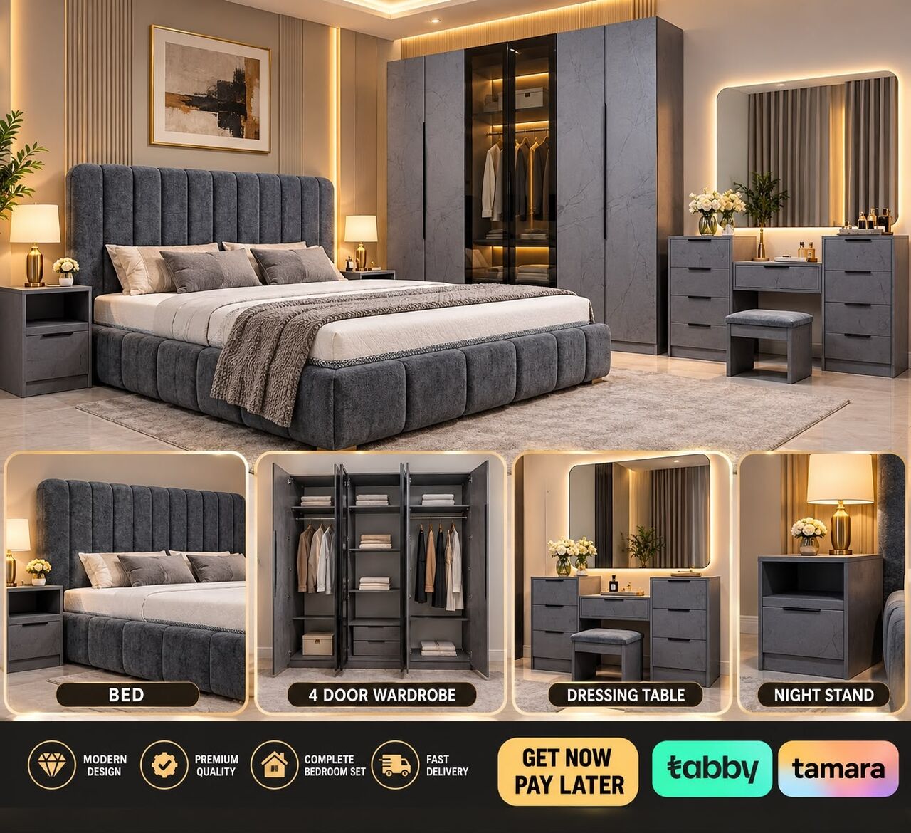 Jeddah, Furniture, SAR 1,  Luxury Bedroom Sets At Great Prices With Excellent Quality