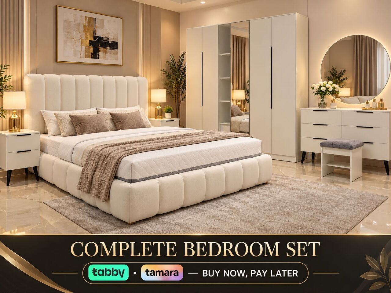Jeddah, Furniture, SAR 1,  Luxury Bedroom Sets At Great Prices With Excellent Quality
