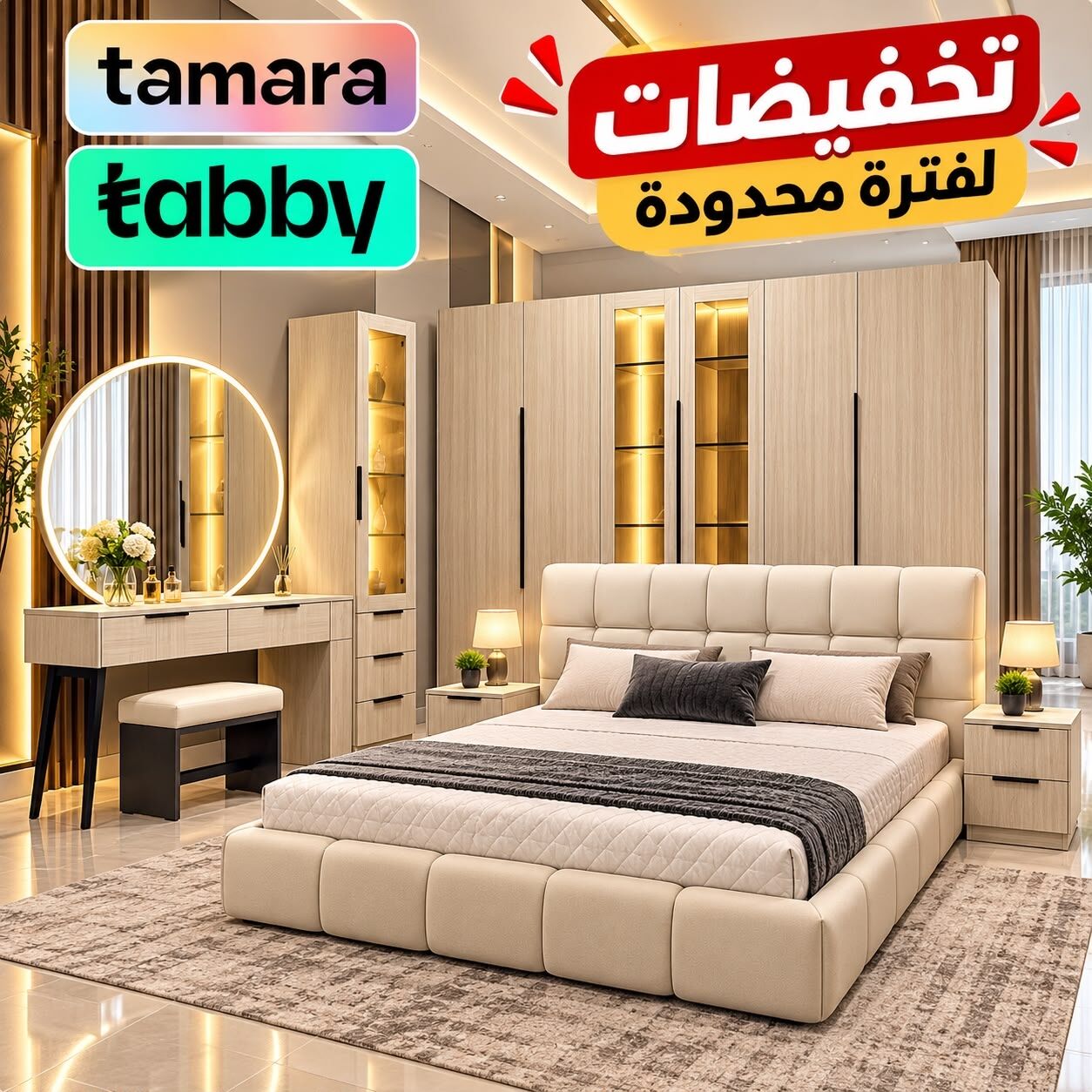 Jeddah, Furniture, SAR 1,  Luxury Bedroom Sets At Great Prices With Excellent Quality