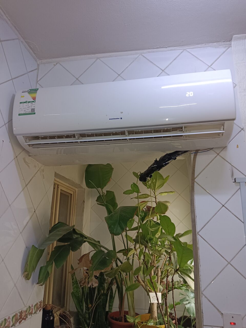 Al Adama, Air Conditioners, SAR 2500,  2 Split AC, Kelvinator 1 Yr, And Mando 2 Yrs + 2 Tables With Chairs Solid Wood From India