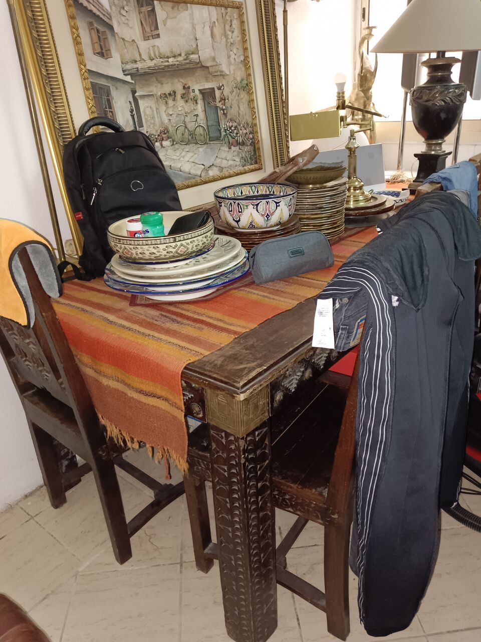 Al Adama, Air Conditioners, SAR 2500,  2 Split AC, Kelvinator 1 Yr, And Mando 2 Yrs + 2 Tables With Chairs Solid Wood From India