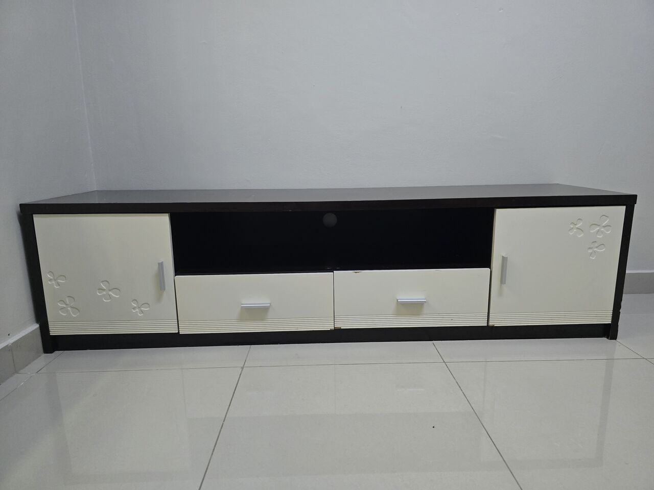 Al Adama, Furniture, SAR 280,  TV Cabinet In Good & Neat Condition For Sale.