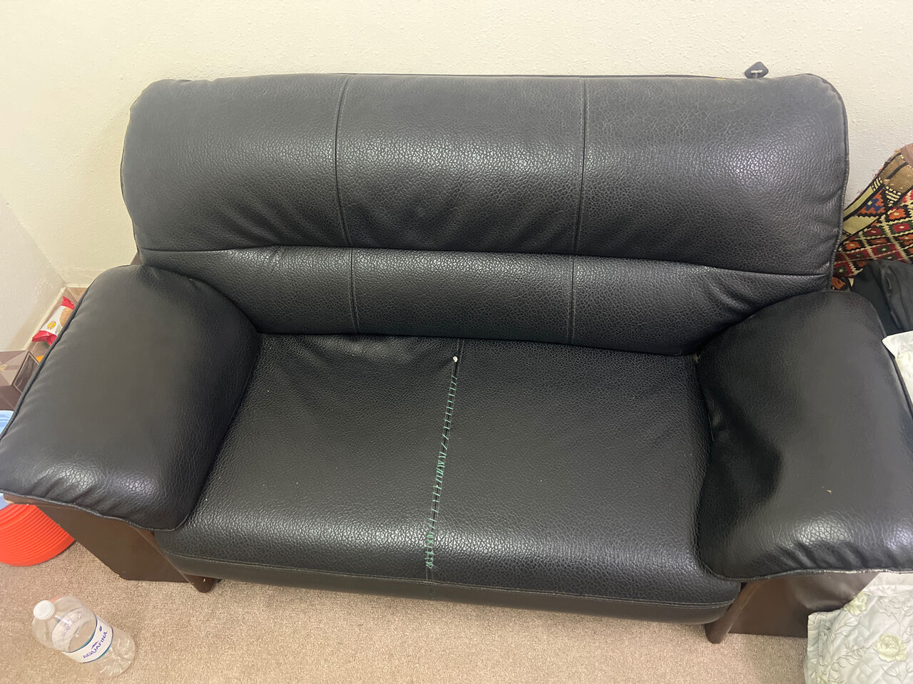 Dammam, Furniture, SAR 110,  2 Seater Wooden Sofa