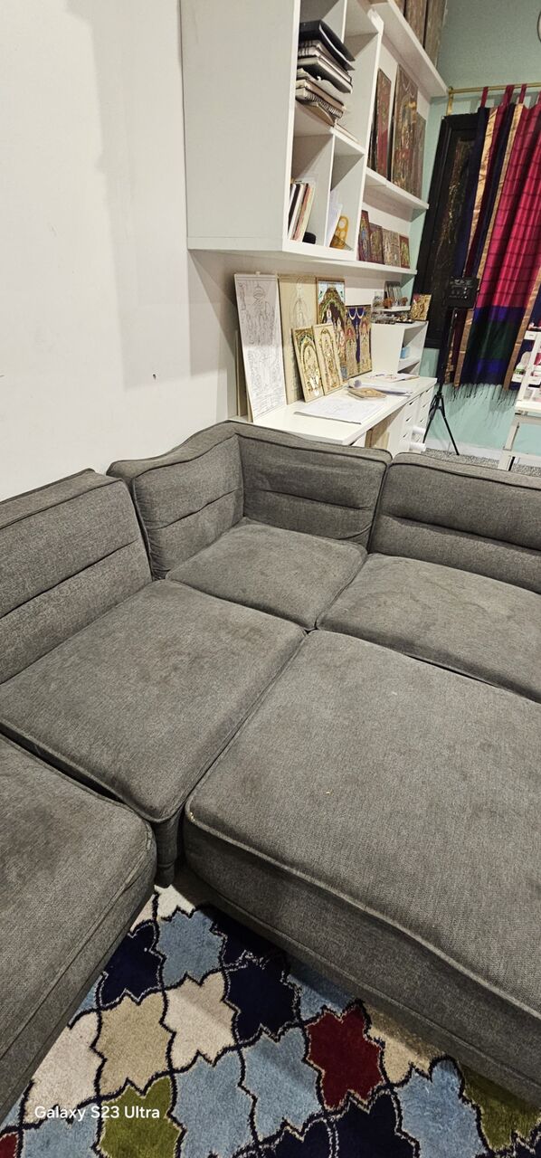 Al Murabba, Furniture, SAR 1100,  8 Seater Corner Home Center Sofa For Sale