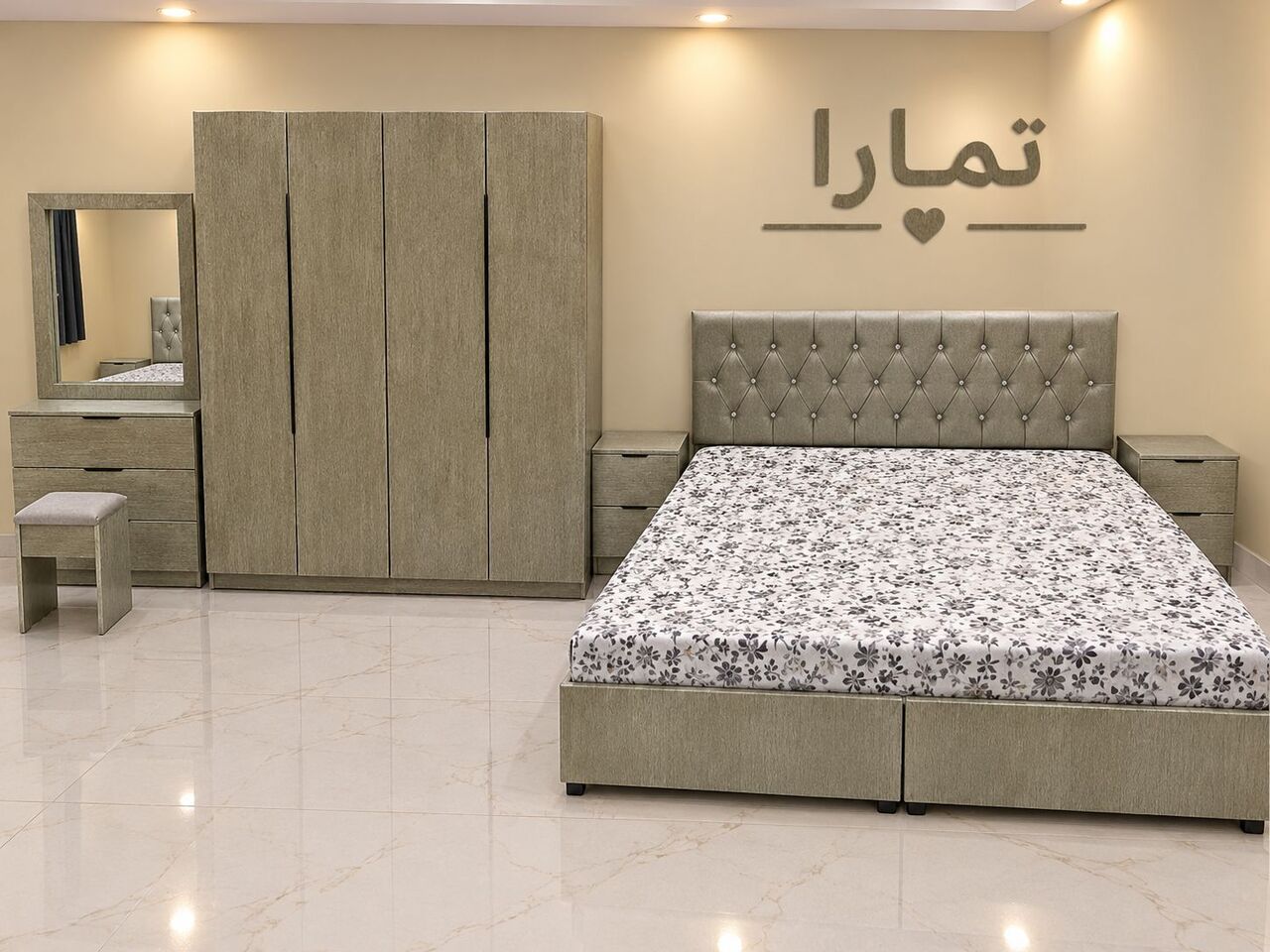 Al Mahjar, Furniture, SAR 1,  Complete Bedroom Set Available Brand New
