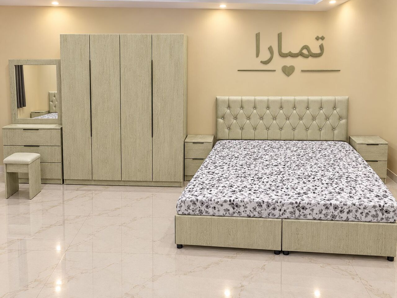 Al Mahjar, Furniture, SAR 1,  Complete Bedroom Set Available Brand New