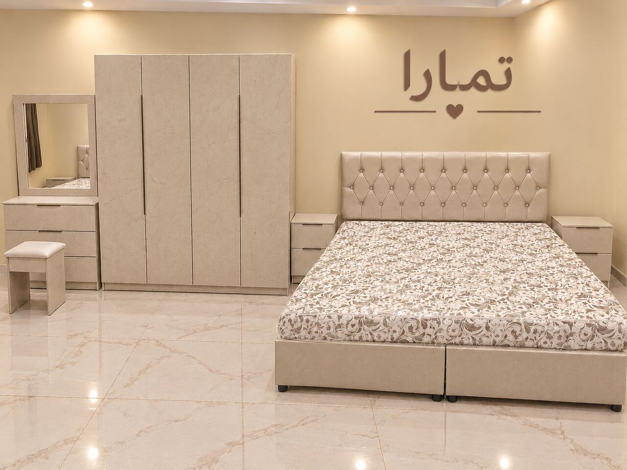Al Mahjar, Furniture, SAR 1,  Complete Bedroom Set Available Brand New