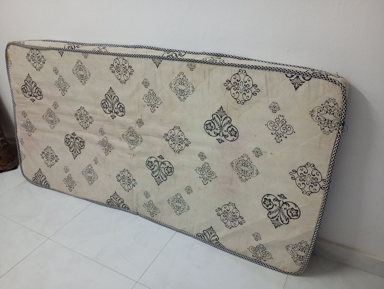 Al Adama, Furniture, SAR 125,  Single Metal Bed With Mattress