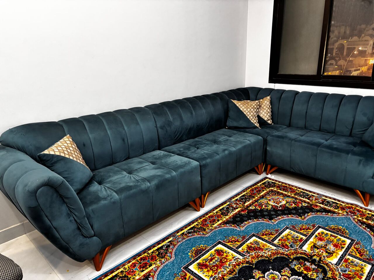 Riyadh, Furniture, SAR 300,  7-Seater Sofa Set In Excellent Condition