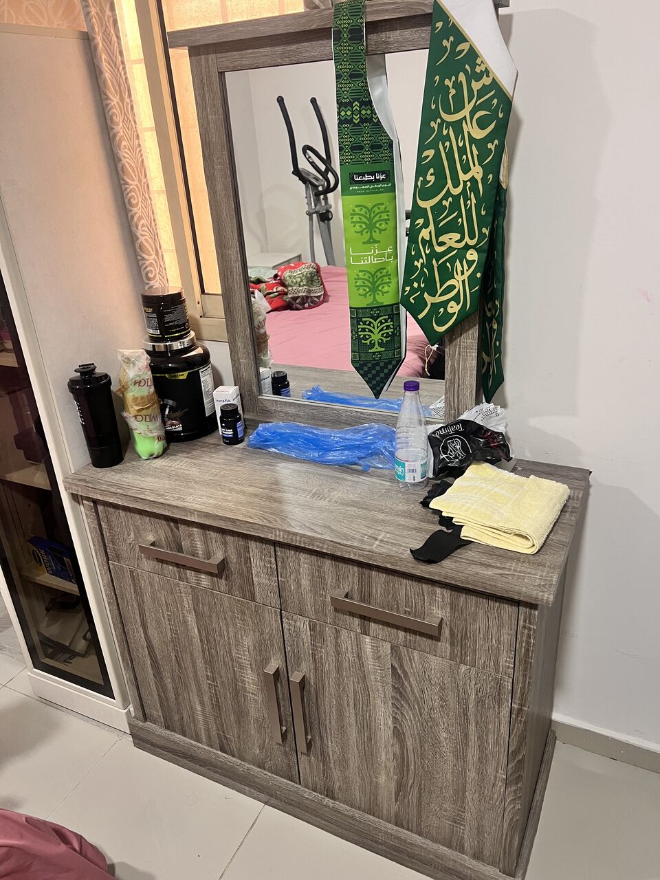 Dammam, Furniture, SAR 1234,  Eliptical Cycle , Cupboard , Sewing Machine , Dressing Table