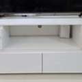 SAR 370,  Modern White Midas TV Unit / Stand &ndash; Like New Condition