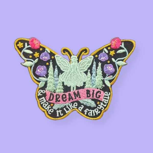 New York, Business, Make It Like A Fairytale | Embroidery Iron On Patches