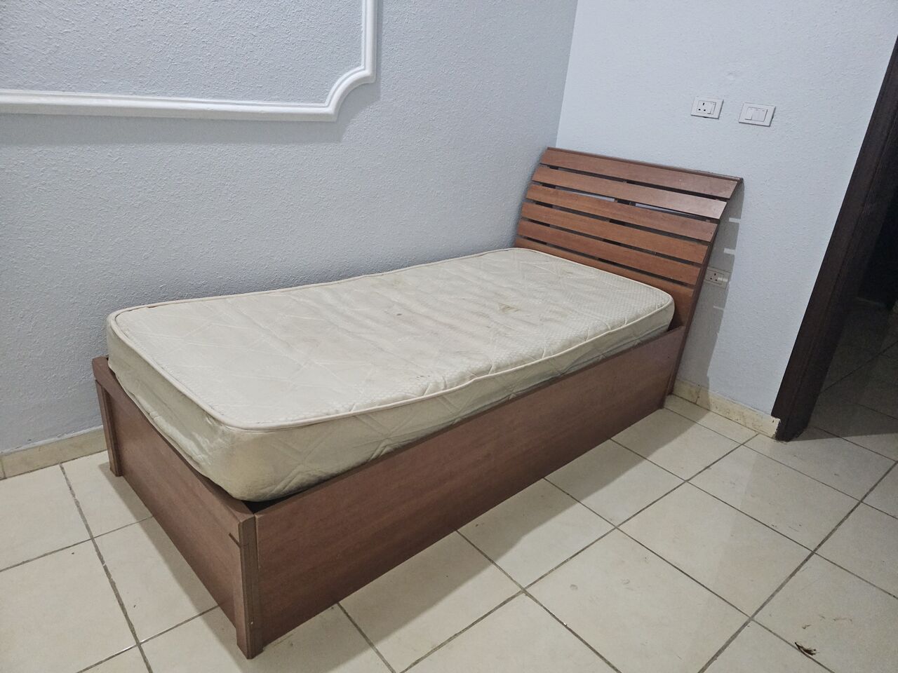 Jeddah, Furniture, SAR 200,  Single Bed With Mattress