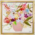 Fruit Stripe Bouquet | Original Painting & Gallery Wall Art