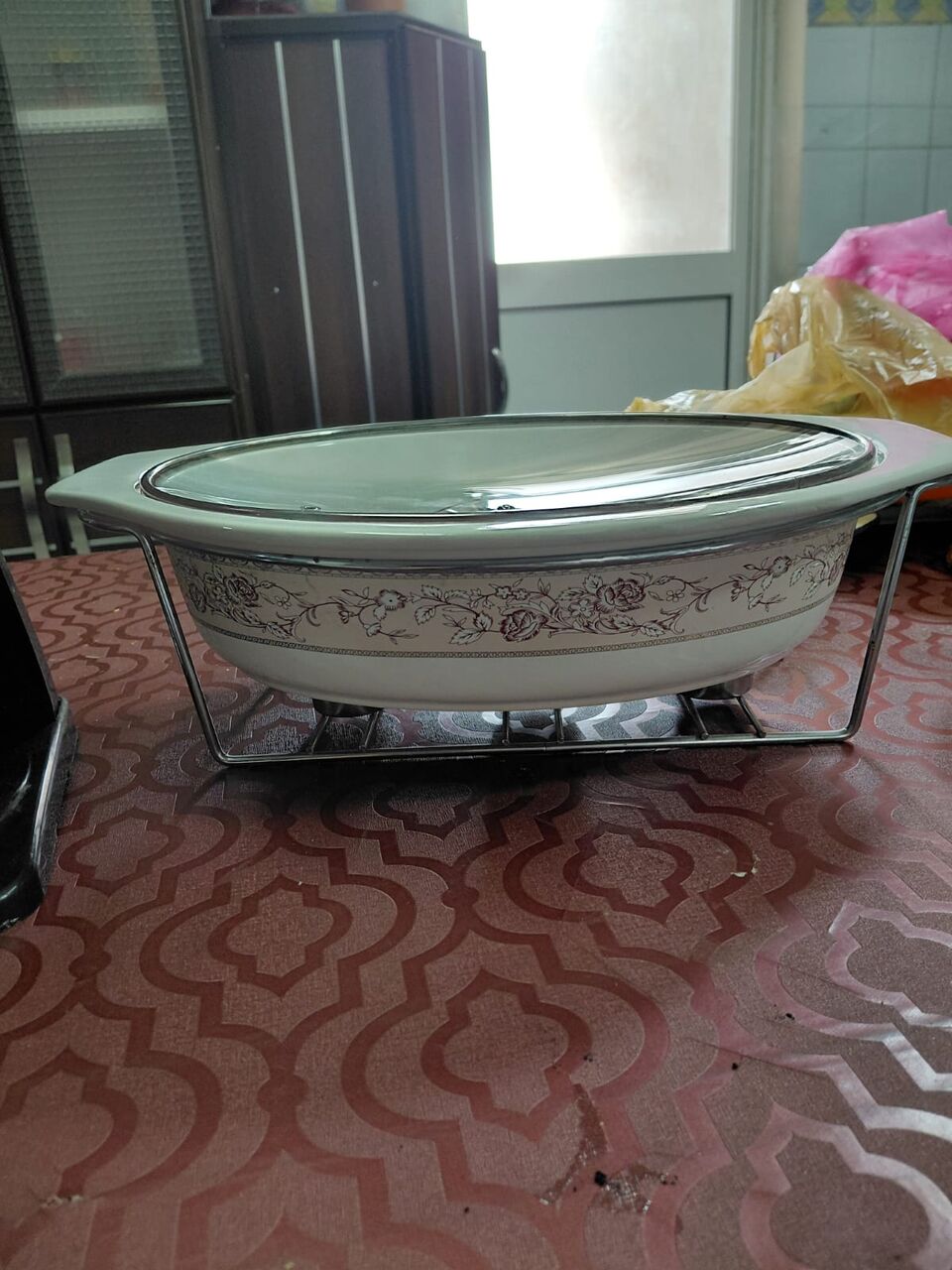 Al Khobar Al Shamalia, Furniture, SAR 40,  Dish With Warmer Stand