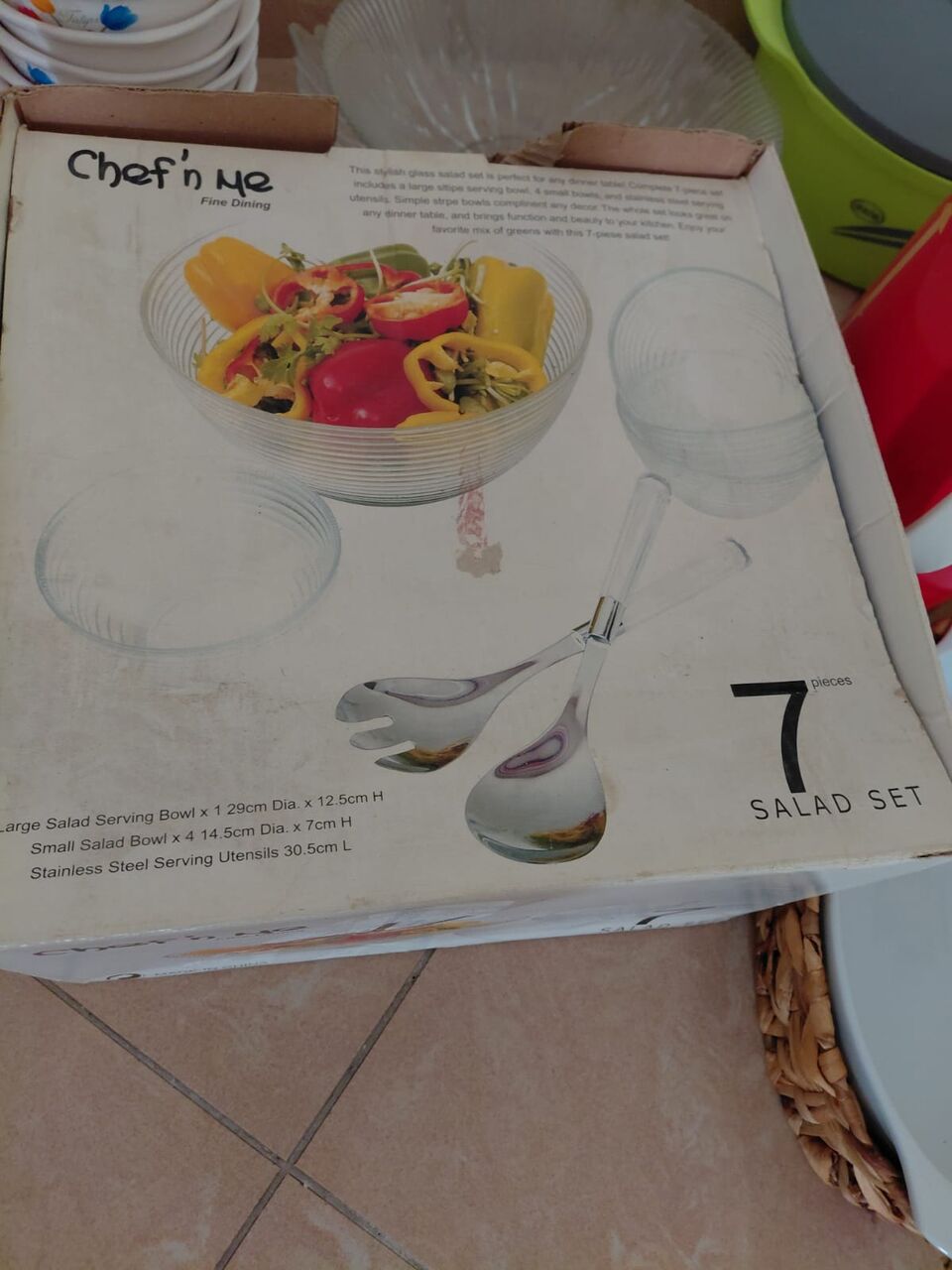 Al Khobar Al Shamalia, Furniture, SAR 45,  Salad Set- 7 Pieces