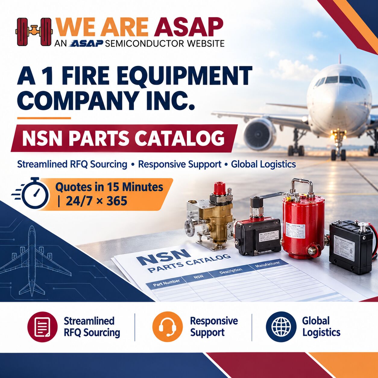 New York, Business, A 1 Fire Equipment Company Inc NSN Parts Catalog &ndash; We Are ASAP