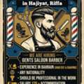 Gents Saloon Barber Required