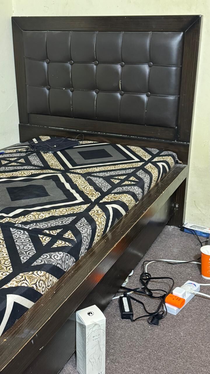 Jubail, Furniture, SAR 200,  Single Bed For Sale In Good Condition