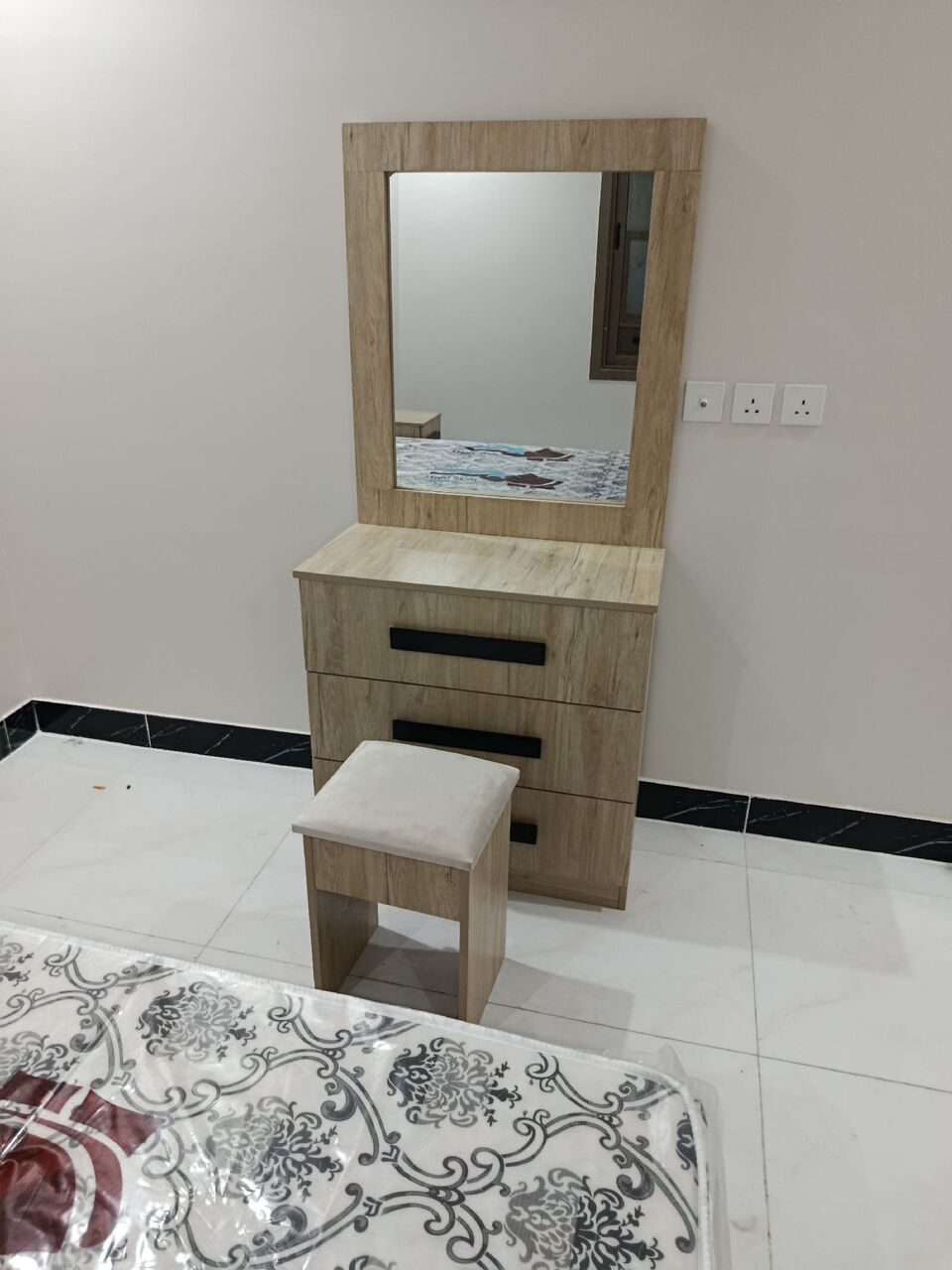 Jeddah, Furniture, SAR 1,  New Brand Double Bad With Mattress For Sale