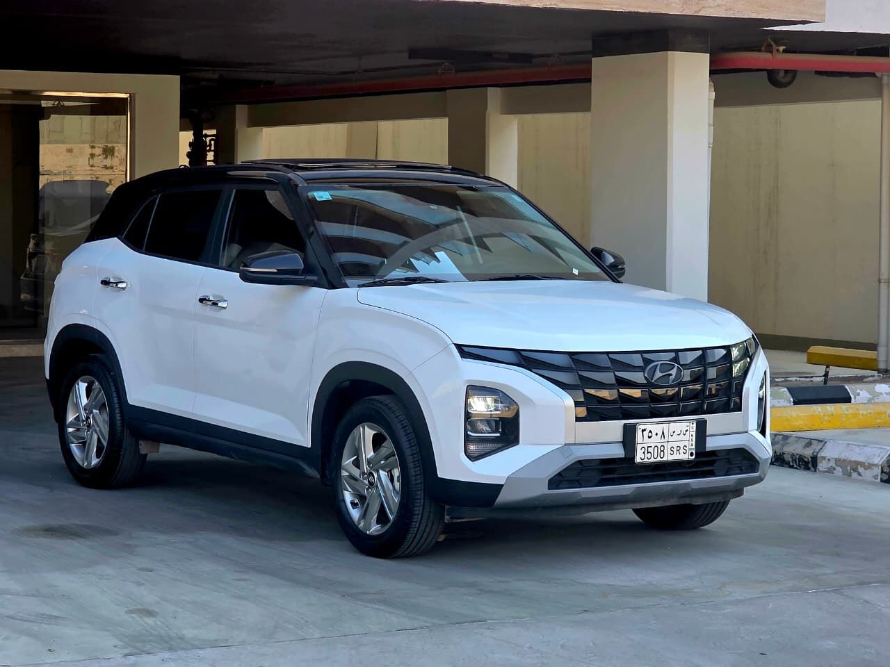 Dammam, Vehicles, Cars & Trucks , SAR 65000,  Hyundai Creta,  2024,  Automatic,  11000 KM,    Full Option Panoramic White &ndash; Only 11K Km
