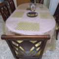 SAR 700,  Dinning Table With 6 Chairs, Slightly Used Good As New.