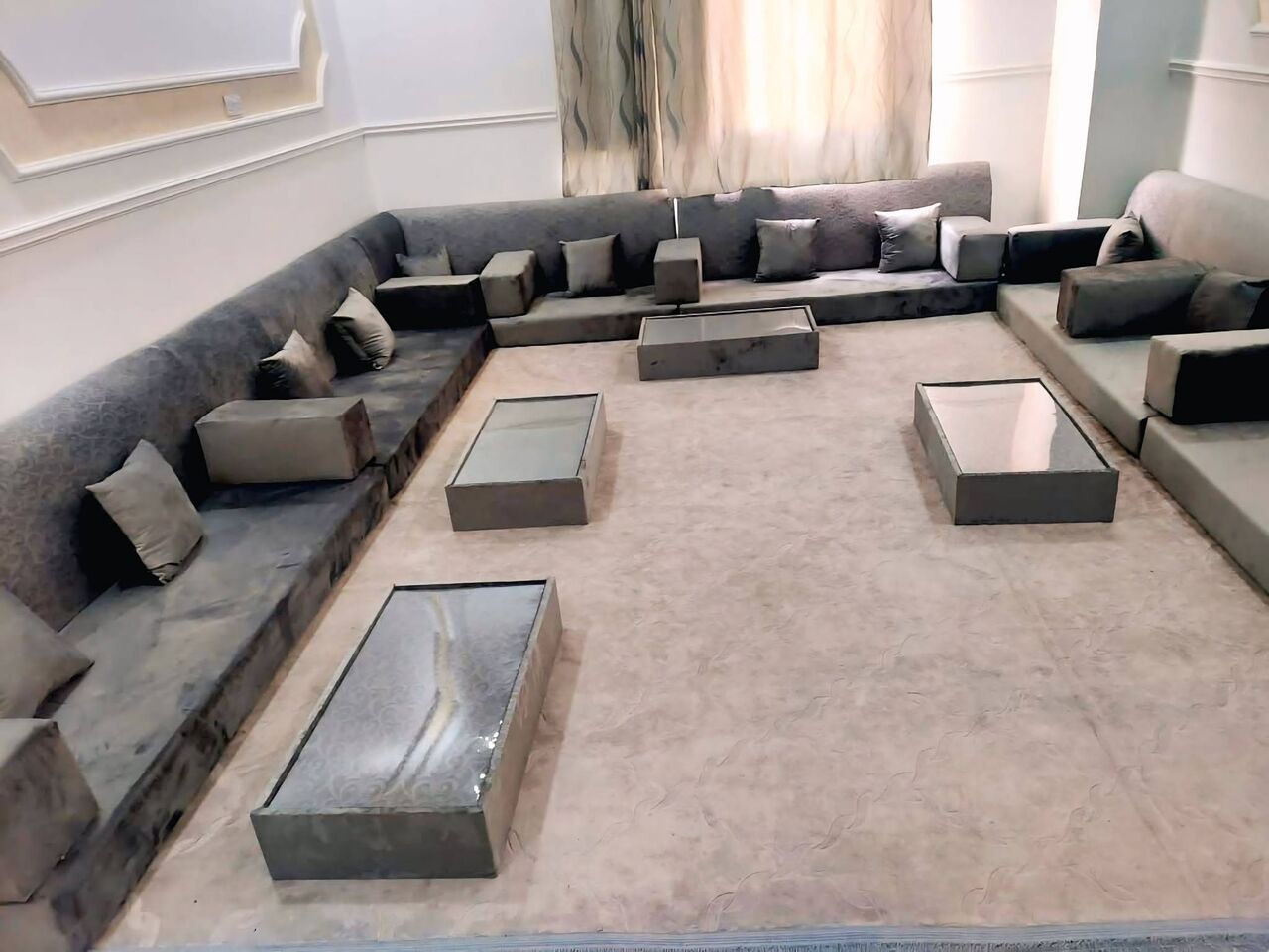 Riyadh, Furniture, SAR 300,  We Provide Curtain Work Sofa Upholstery,Cushion Repair,Custom Covers In Riyadh-0551298565